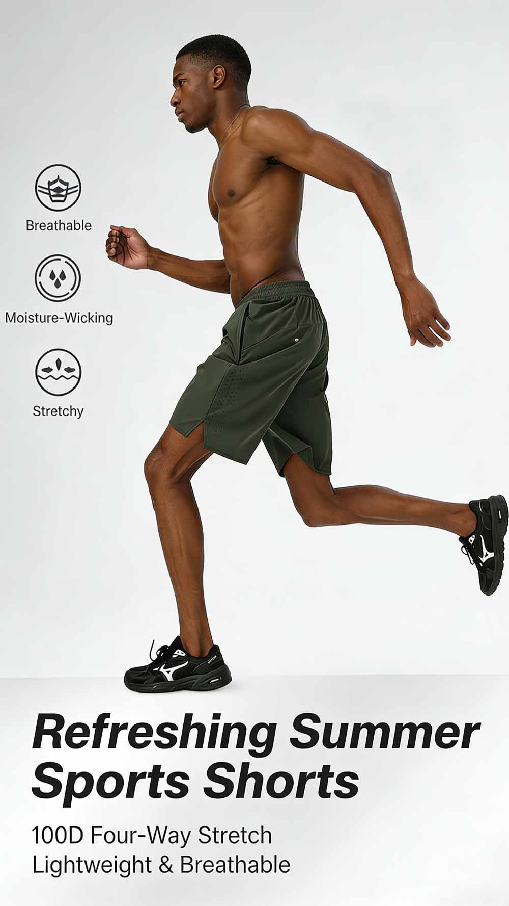 Men's Outdoor Training Quick-Drying Shorts