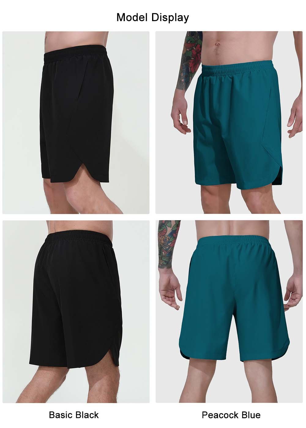 Men's Quick-Dry Workout Shorts